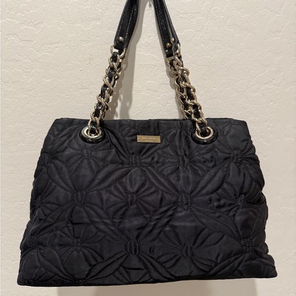 Kate Spade Black Quilted Shoulder Bag - Picture 1 of 3